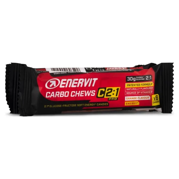 Enervit Carbo Chews C2:1, Orange