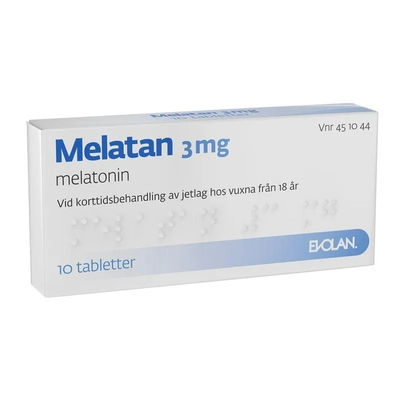 Evolan Melatan 3 mg 1 x 10 tablett(er) Tablett