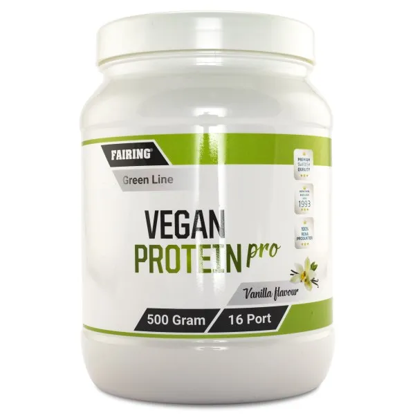 Fairing Vegan Protein Pro, Vanilj, 500 g
