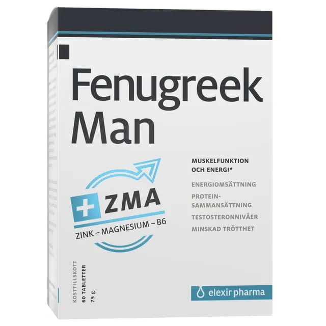 Fenugreek Man Kosttillskott 60 tabletter