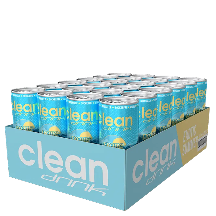 Flak 24 x Clean Drink 330 ml