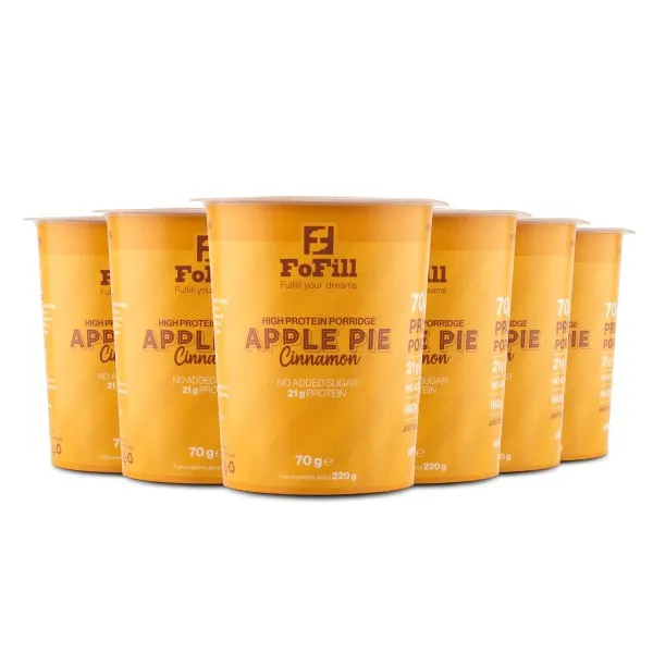 FoFill Meal Proteingröt, Apple & Cinnamon, 70 g