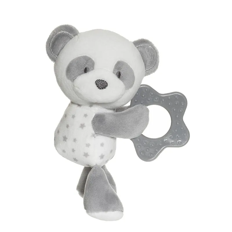 Fresh Kid Panda! Panda! Bitleksak med Skallra Grå