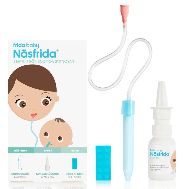 Frida baby Näsfrida Startkit för Snoriga Sötnosar
