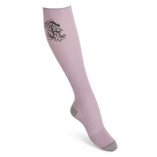 Funq Wear Kompressionsstrumpor Bomull 15-18, 36-37, Ljusrosa