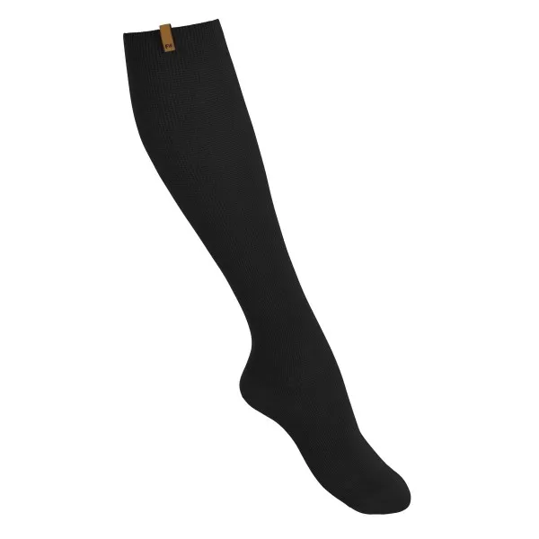 Funq Wear Kompressionsstrumpor Bomull 15-18, 40-42, Brilliant Black