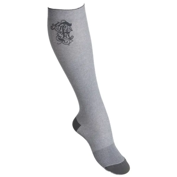 Funq Wear Kompressionsstrumpor Bomull 15-18, 40-42, Groovy Grey