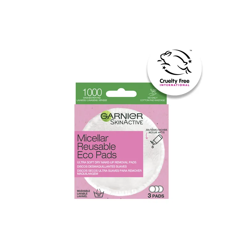 Garnier Skin Active Micellar Reusable Eco Pads 3 st