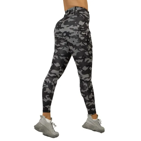 Gavelo Cargo Leggings, S, Camo Stealth