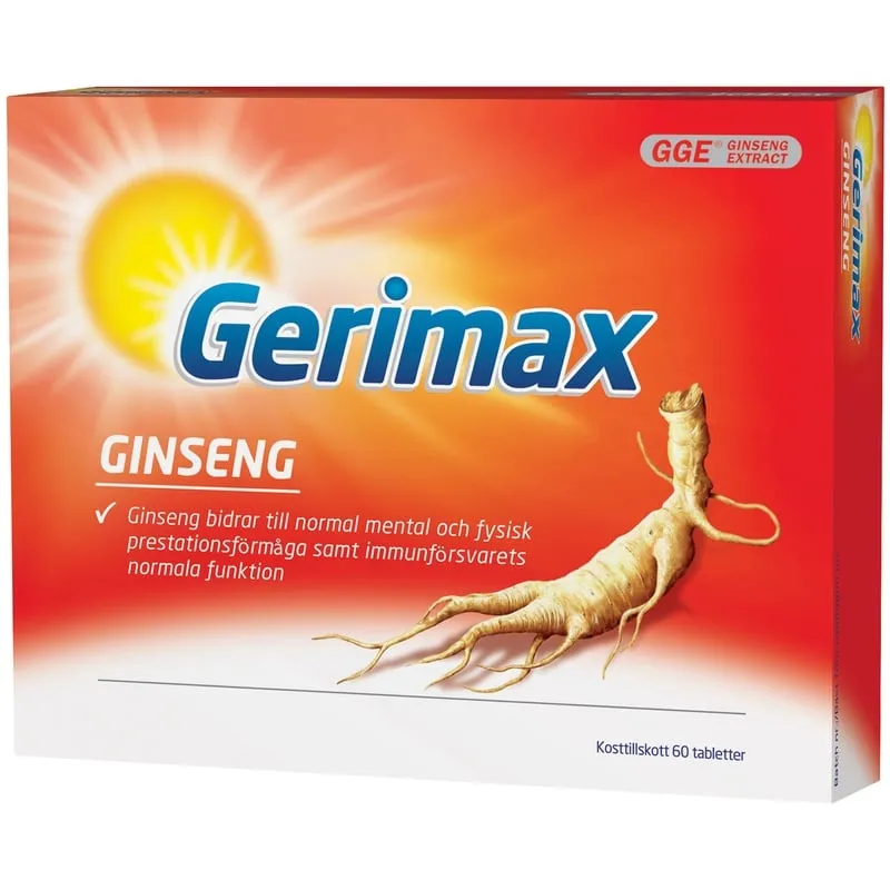 Gerimax Ginseng 60 Tabletter