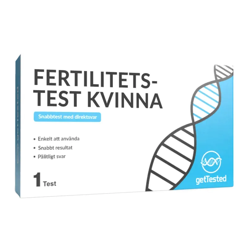 GetTested Fertillitetstest Kvinna