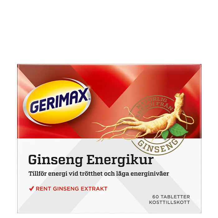 Ginseng Energikur 60 tabletter