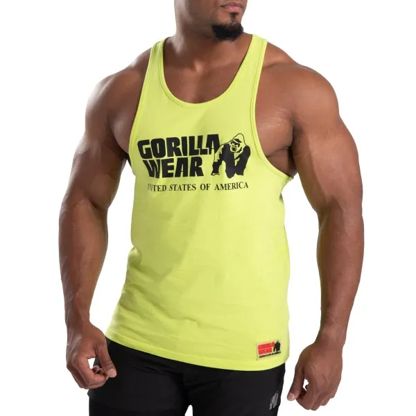 Gorilla Wear Classic Tank Top, , Wild Lime