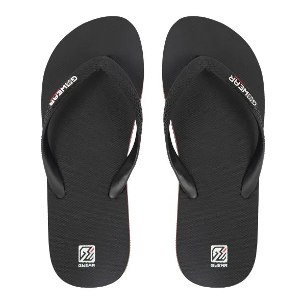 Gorilla Wear Gwear Flip-Flops, 45, Black