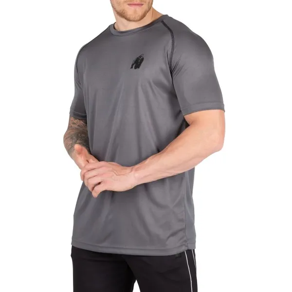 Gorilla Wear Performance Tee, M, Grey