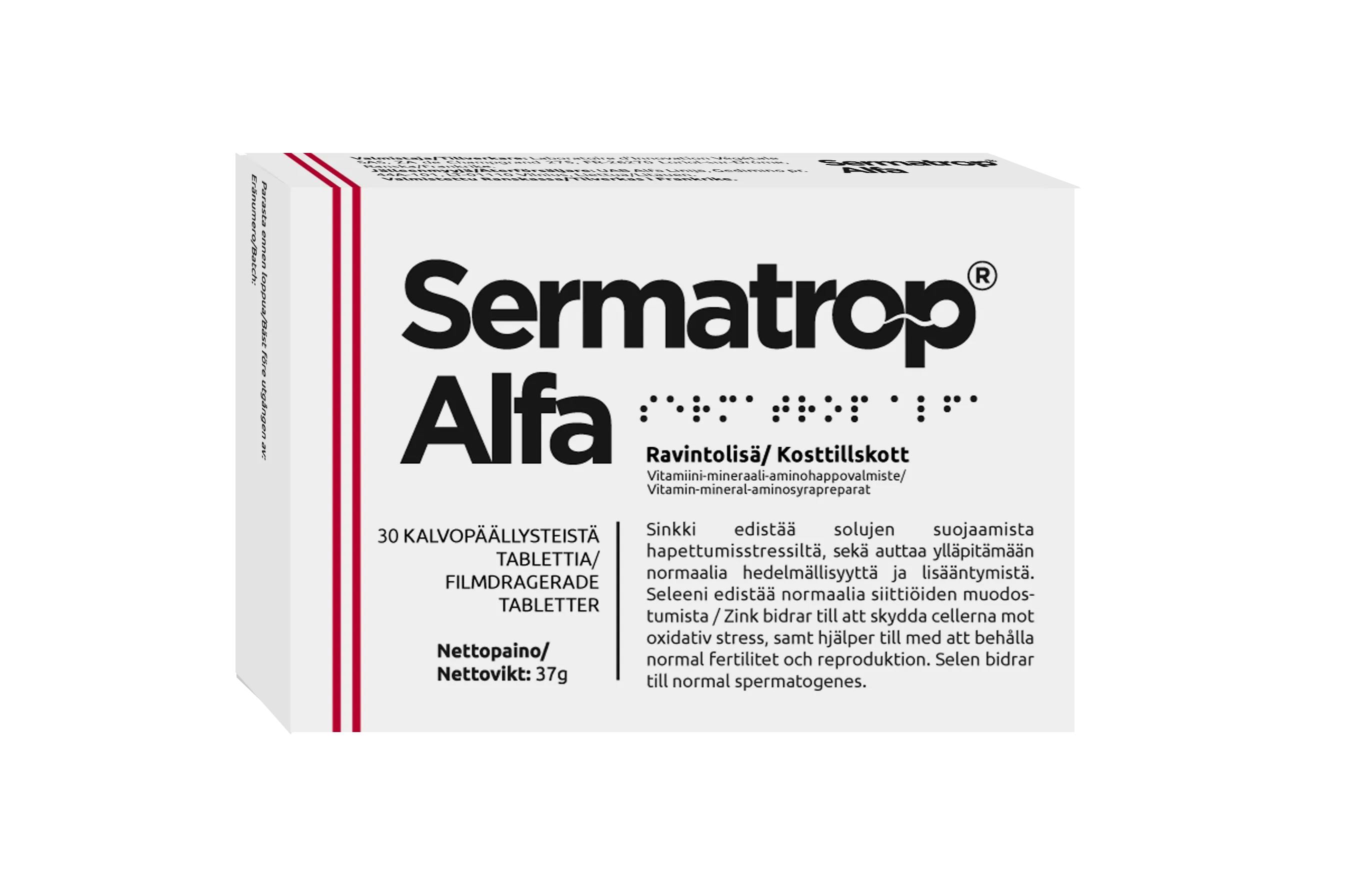 Grynumber Health Sermatrop Alfa® 30 tabletter