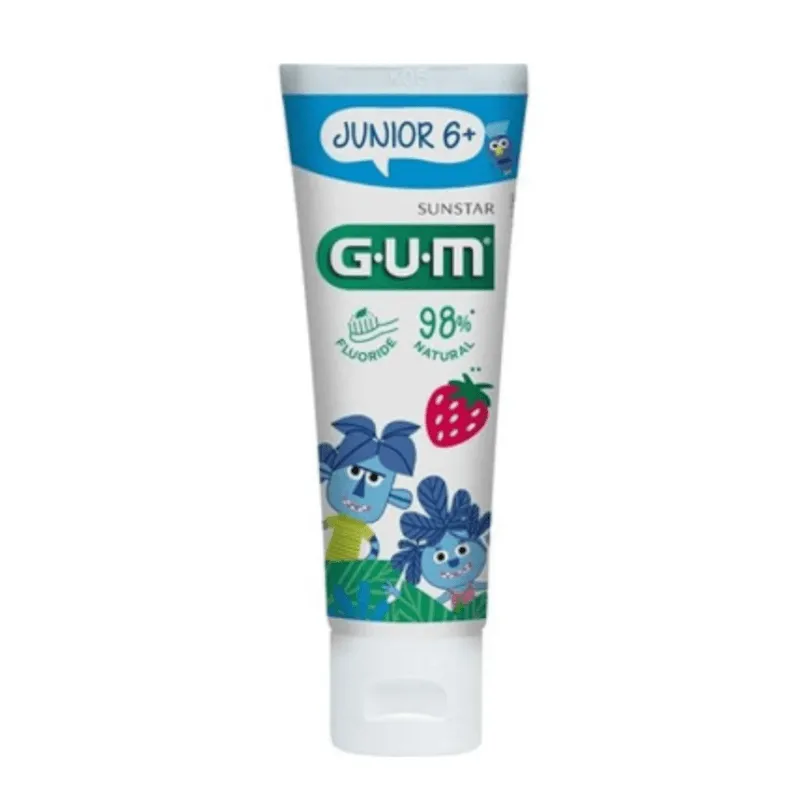 GUM Junior Tandkräm för Barn 6+ år 50 ml