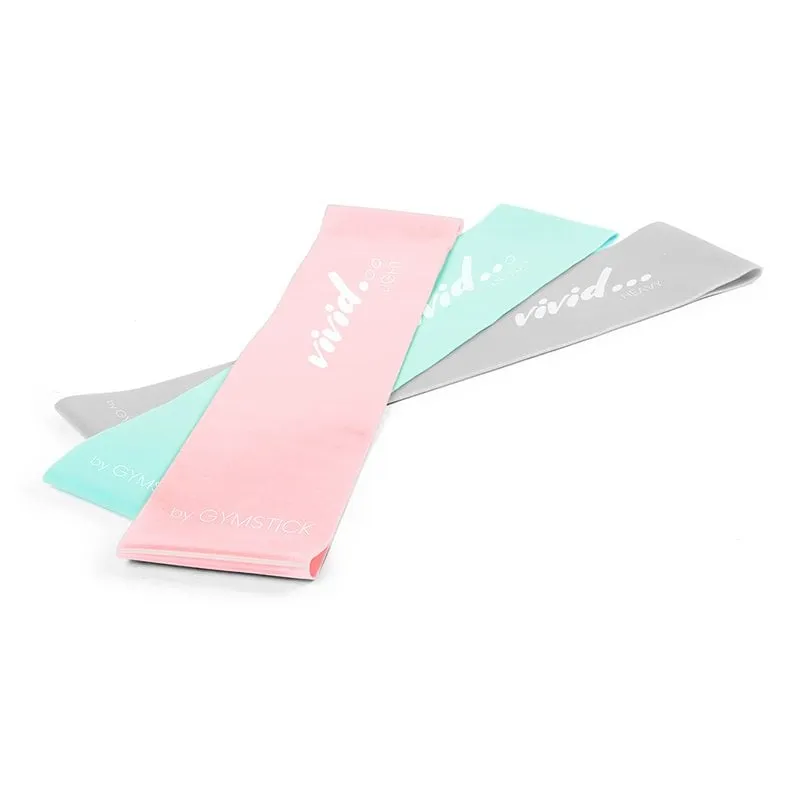 Gymstick Vivid Mini Band Set 3-pack