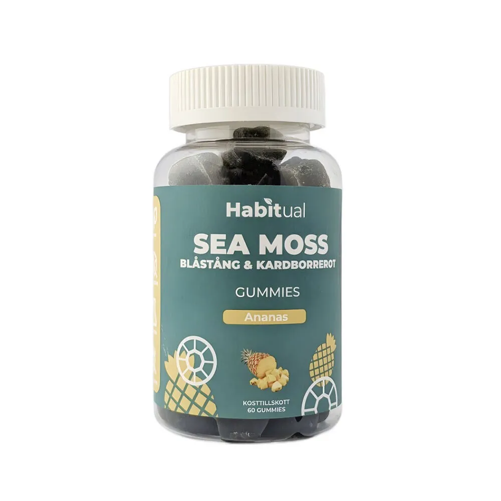 Habitual Sea Moss Gummies ananas 60st