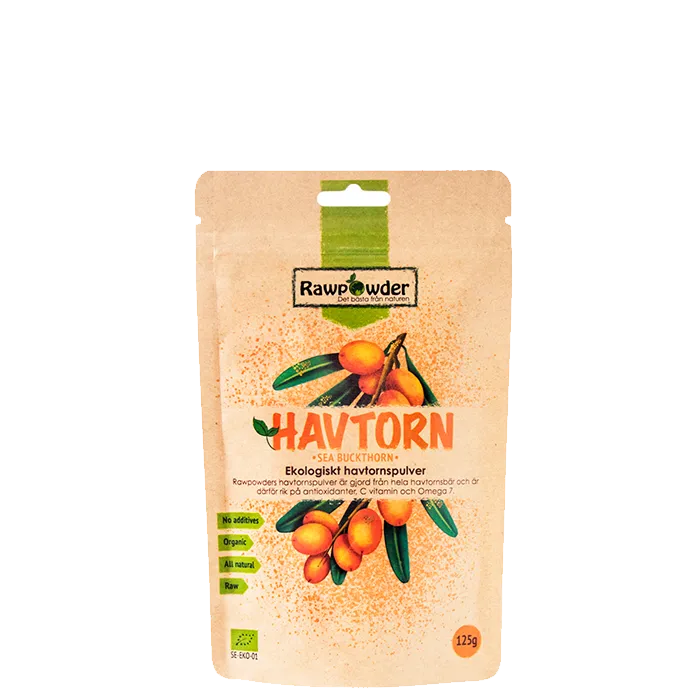 Havtornspulver EKO 125 g