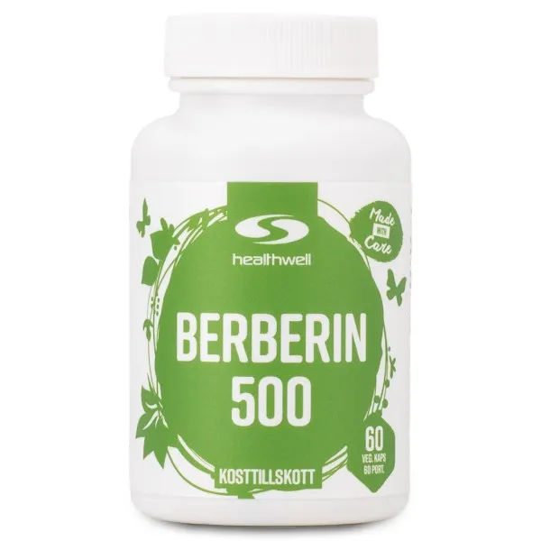 Healthwell Berberin 500, 60 kaps