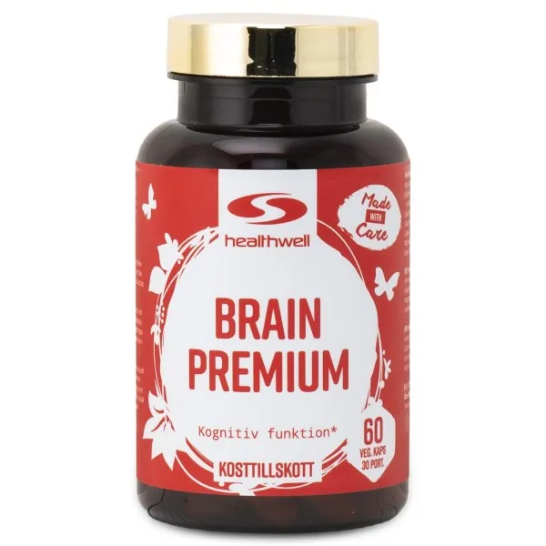 Healthwell Brain Premium, 60 kaps