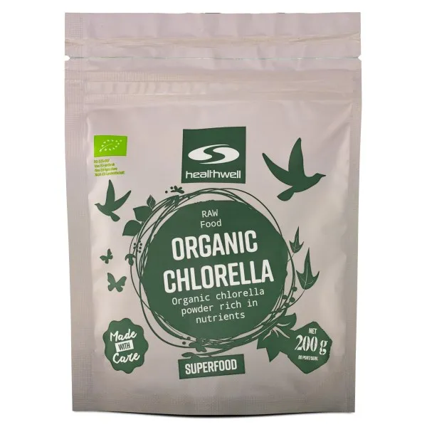 Healthwell Chlorella EKO, 200 g