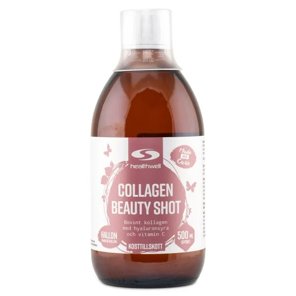 Healthwell Collagen Beauty Shot, 500 ml, Vilda Hallon
