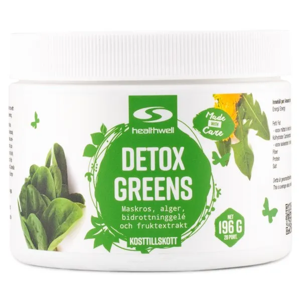 Healthwell Detox Greens, 196 g