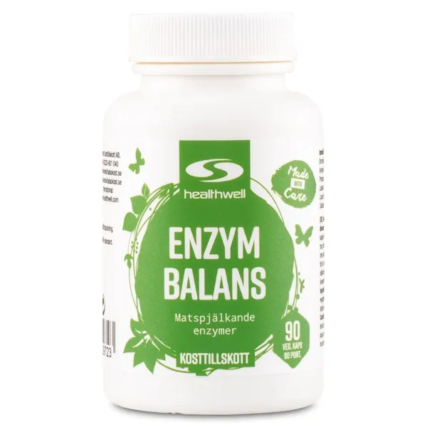 Healthwell Enzym Balans, 90 kaps