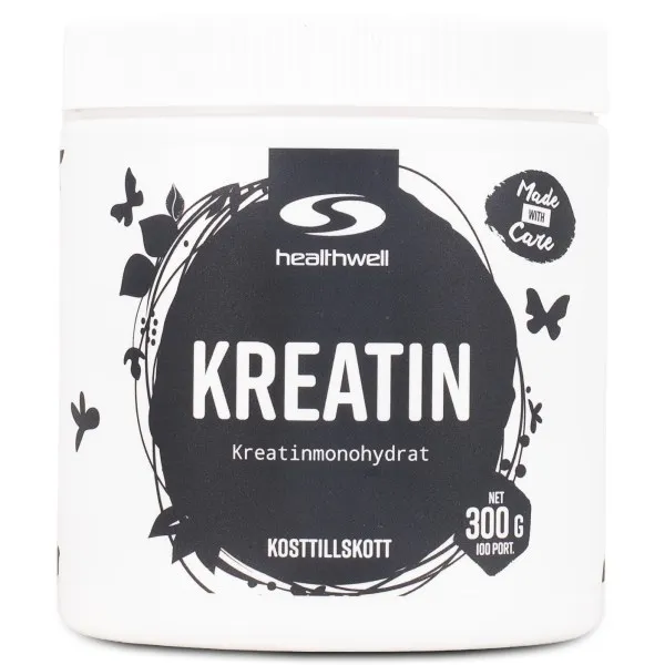 Healthwell Kreatin, Naturell, 300 g