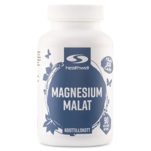 Healthwell Magnesiummalat, 90 kaps