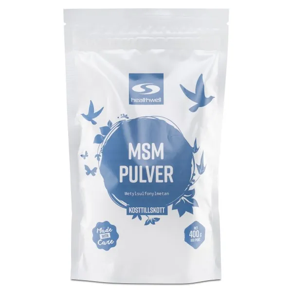 Healthwell MSM Pulver, 400 g