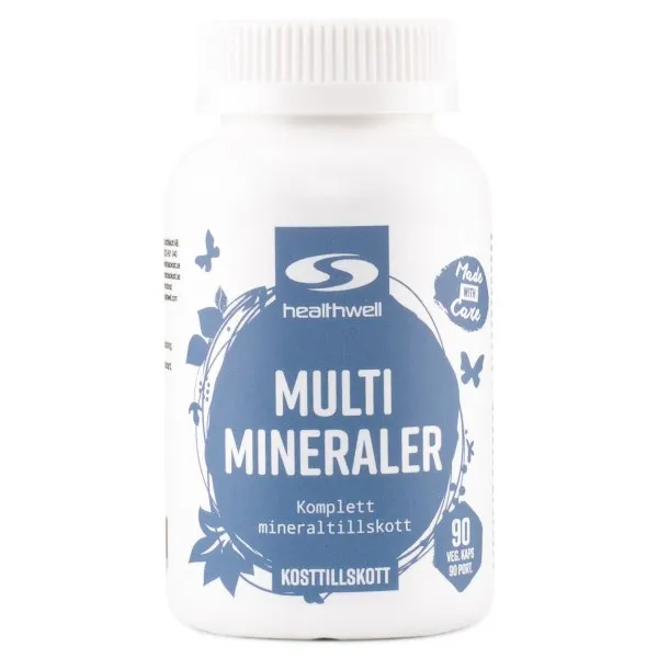 Healthwell MultiMineraler, 90 kaps