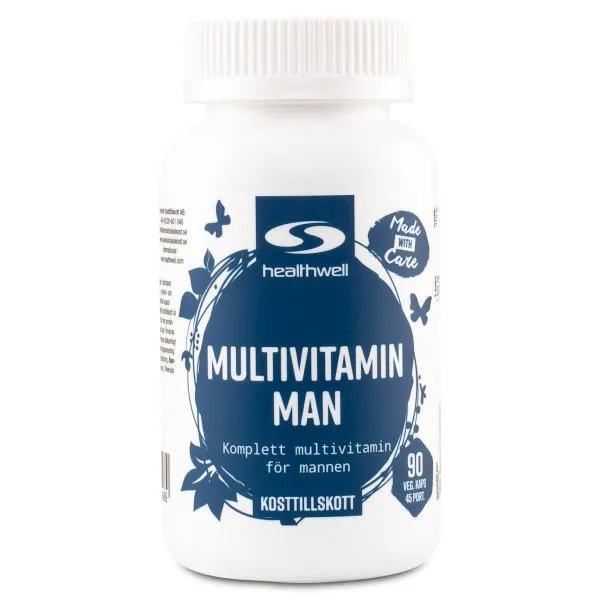 Healthwell Multivitamin Man, 90 kaps