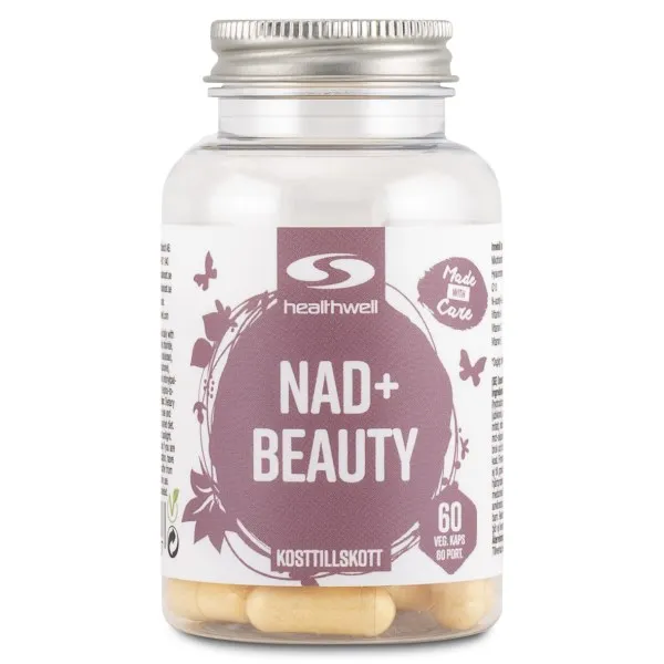 Healthwell NAD+ NAC+ Q10 Beauty, 60 kaps