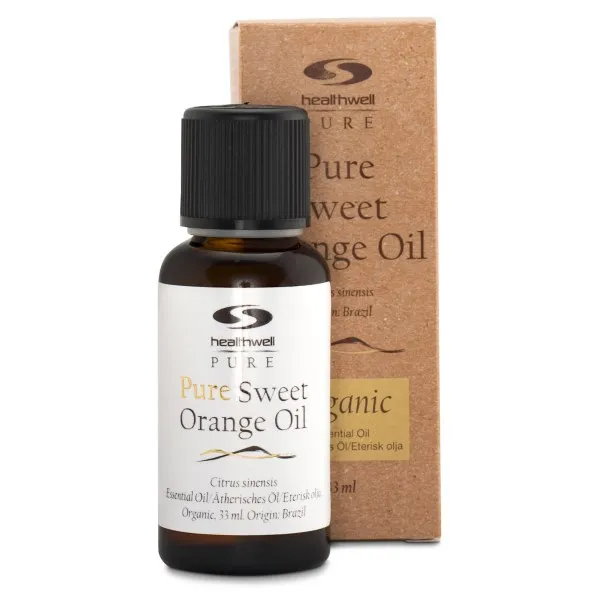 Healthwell PURE Apelsinolja EKO, 33 ml