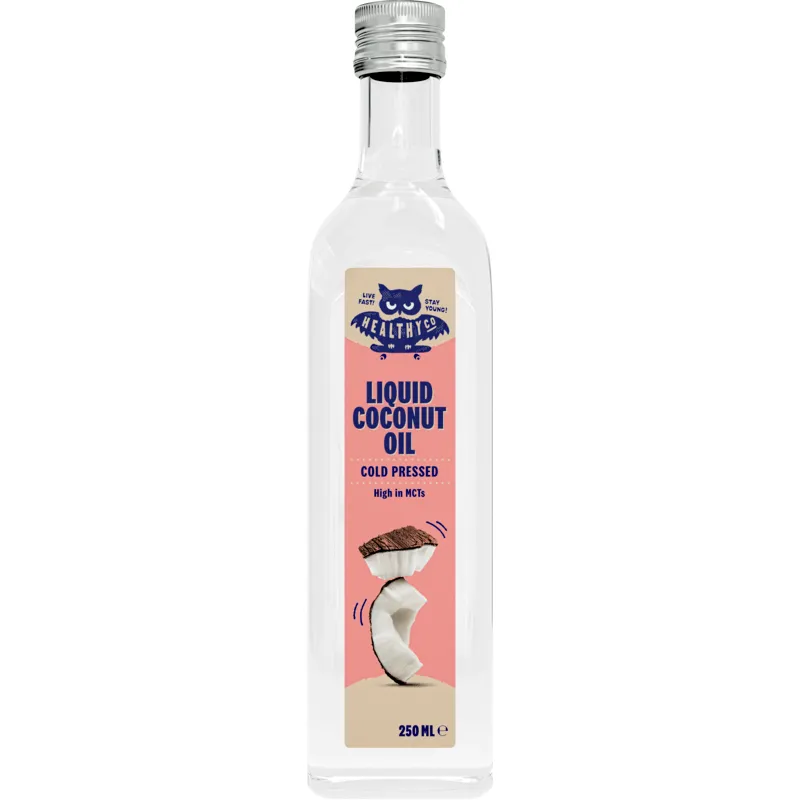 HealthyCo Liquid Coconut Oil Coldpressed 250 ml