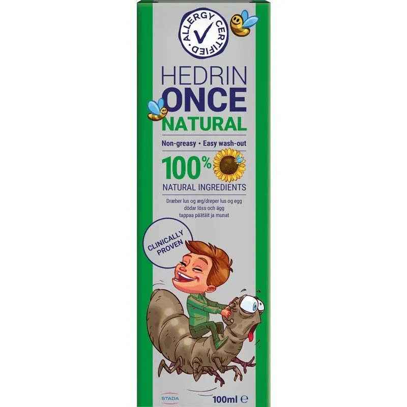 Hedrin Once Natural 100 ml