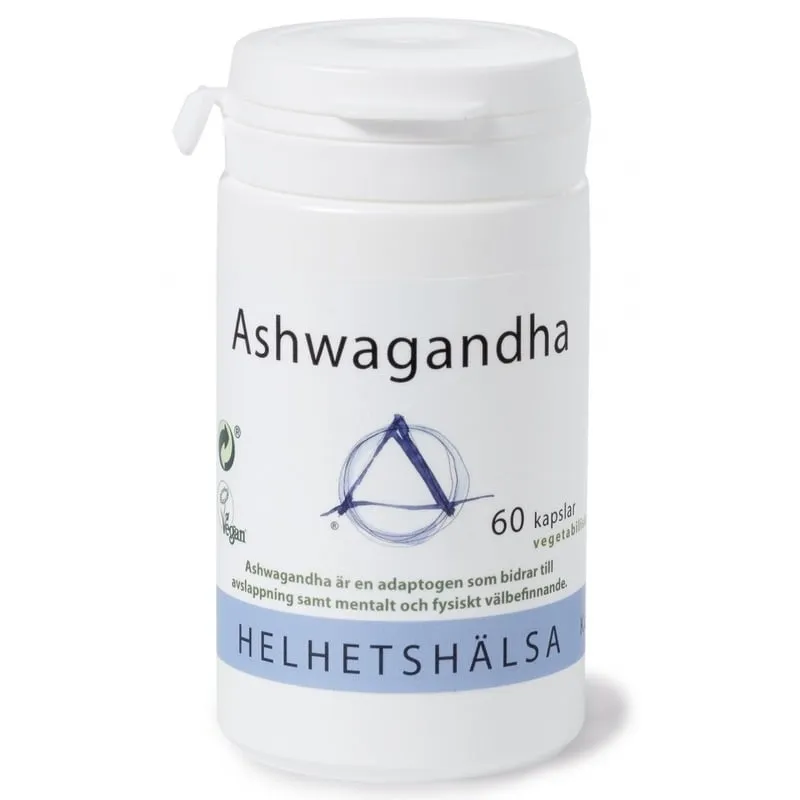 Helhetshälsa Ashwagandha 60 kapslar