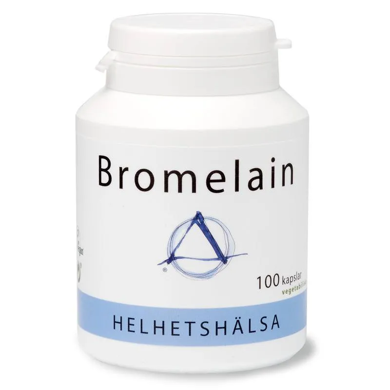 Helhetshälsa Bromelain 100 kapslar