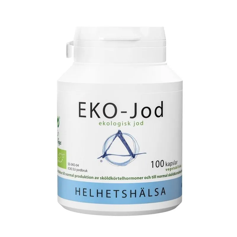 Helhetshälsa EKO-Jod (150 ug) 100 kapslar