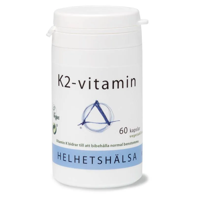 Helhetshälsa K2-vitamin, 60 kapslar