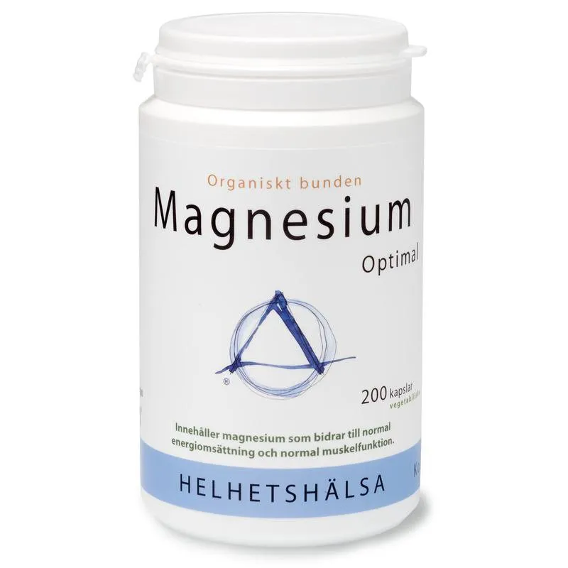 Helhetshälsa Magnesium Optimal 200 kapslar