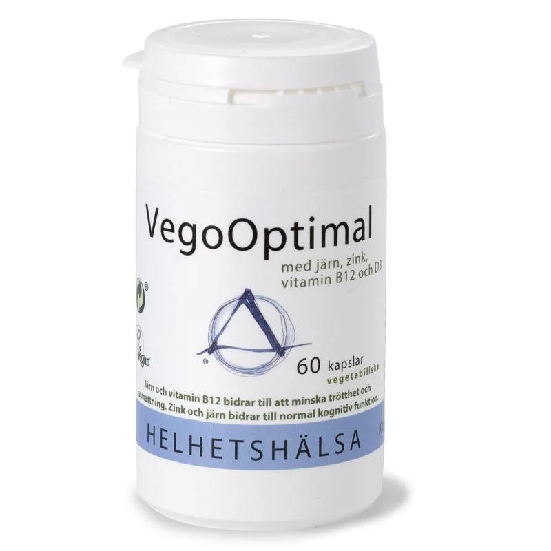 Helhetshälsa VegoOptimal 60 kapslar