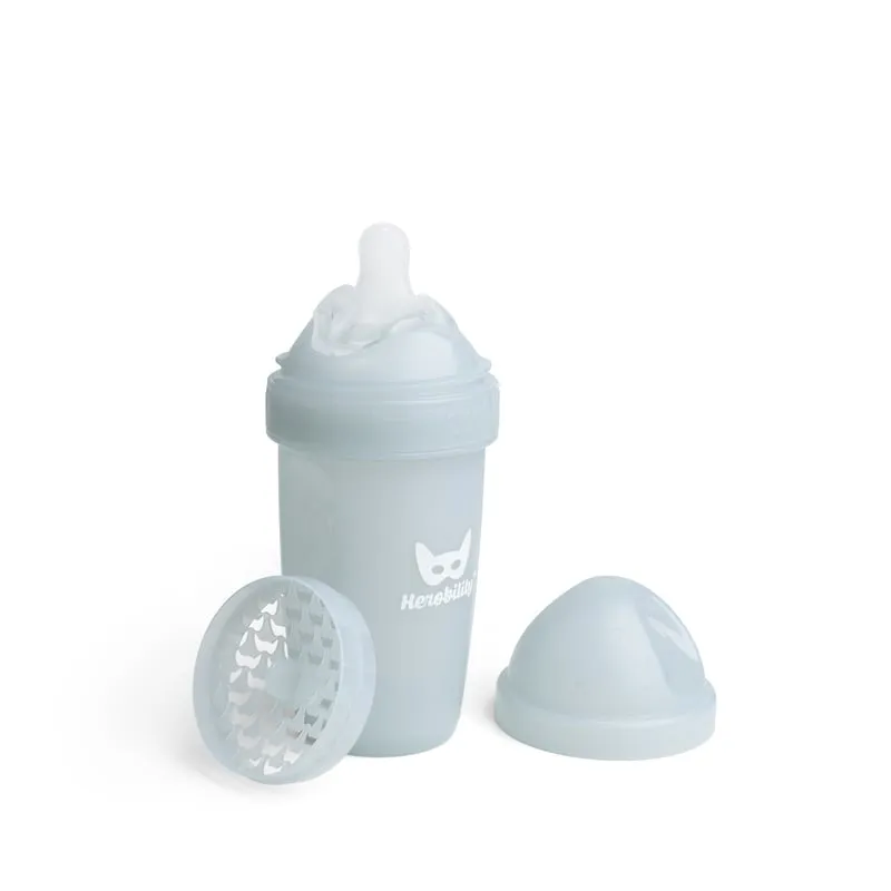 Herobility Nappflaska Grey 240 ml