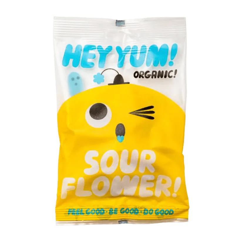 Hey Yum Sour Flower Godispåse 100 g