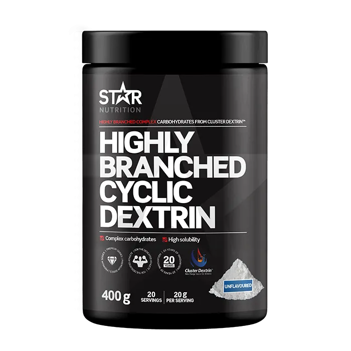Highly Branched Cyclic Dextrin Maltodextrin Utan Smaksättning 400 g