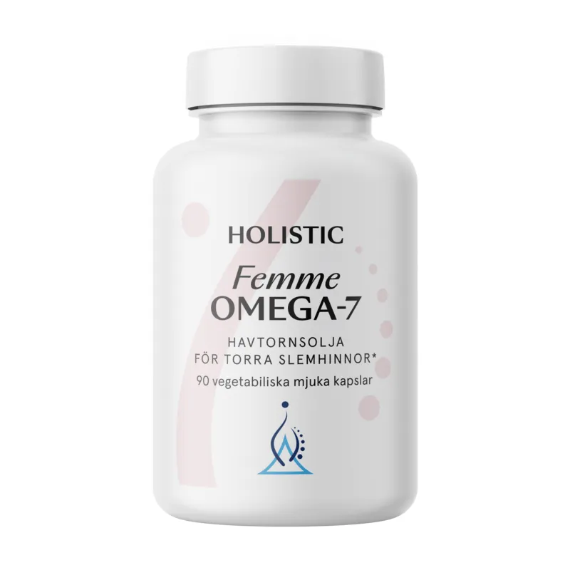 Holistic Femme Omega-7 havtornsolja 90 kapslar