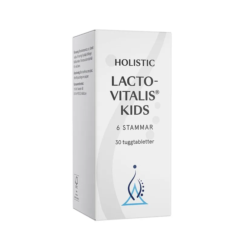 Holistic Lactovitalis® kids, 30 tabletter